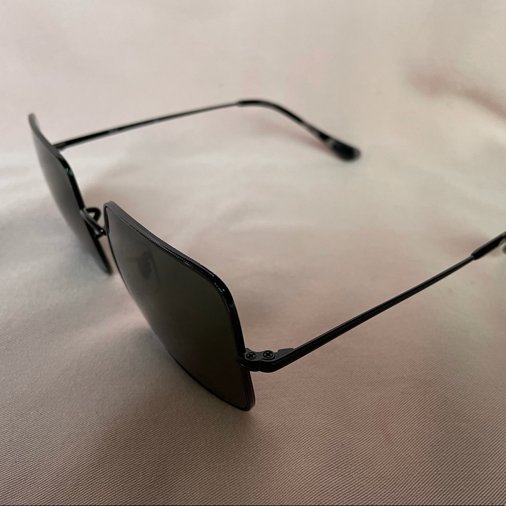 Black Rectangular Ray-Bans - image 5